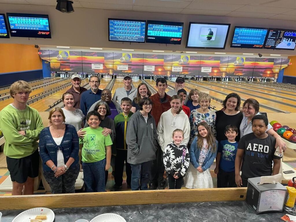 Ugly Sweater Bowling Party